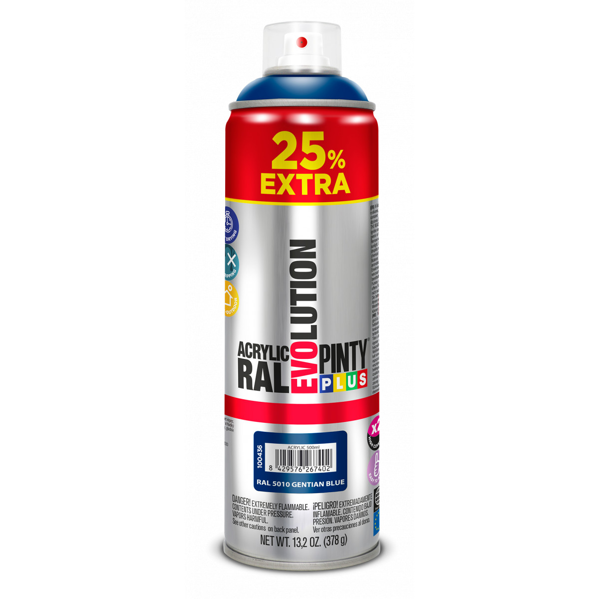 PINTY PLUS EVOLUTION - AKRYLOVÝ SPREJ 25% EXTRA