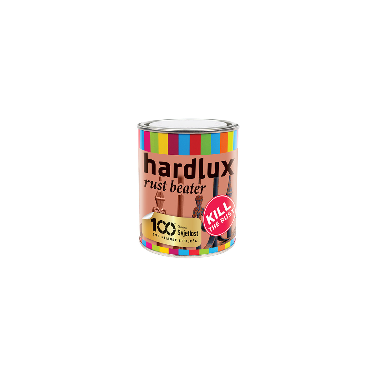 HARDLUX RUST BEATER- Základná farba na železo s konvertorom hrdze
