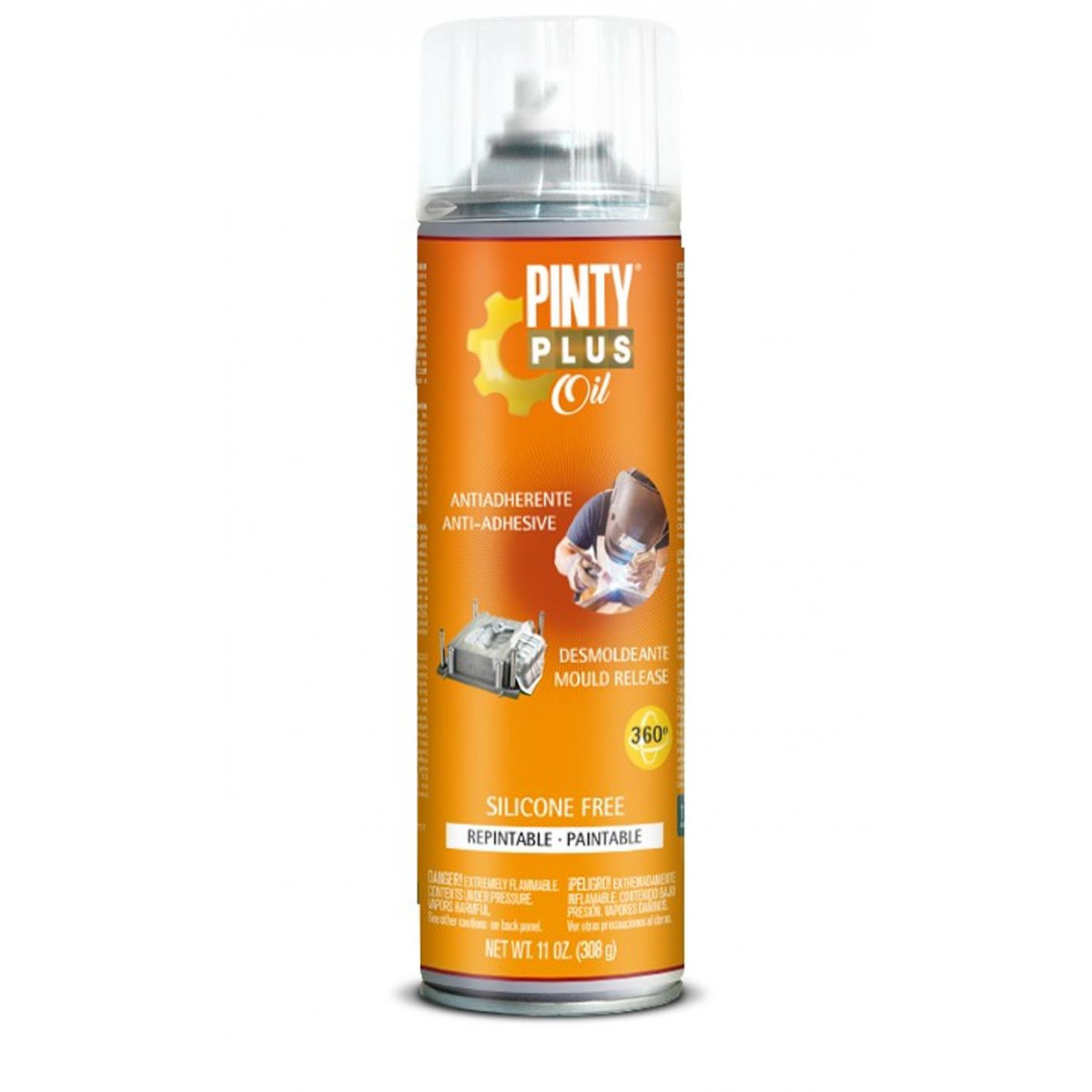 PINTY PLUS OIL- Uvoľňovač foriem a zvárací sprej